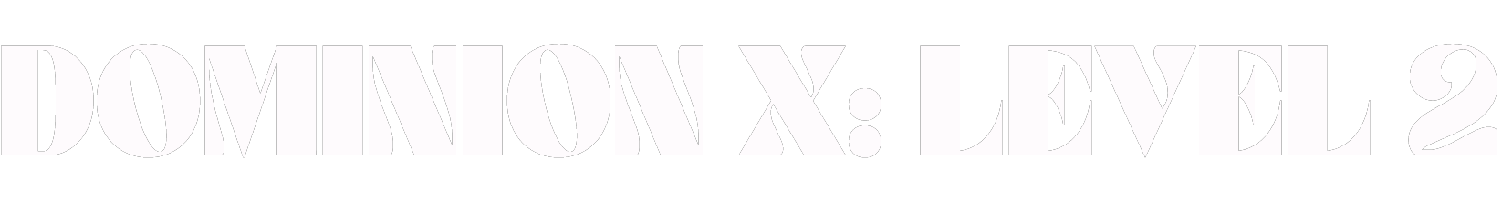 Dominion X logo